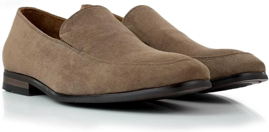 Ferro Aldo Dale MFA19703 Minimalist Slip-on Suede Penny Loafers