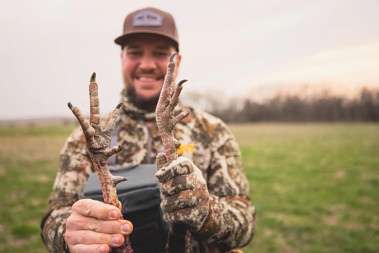 First Lite Aerowool Touch Liner Merino Wool Glove - Lightweight, Touchscreen Compatible Camo Hunting Gloves