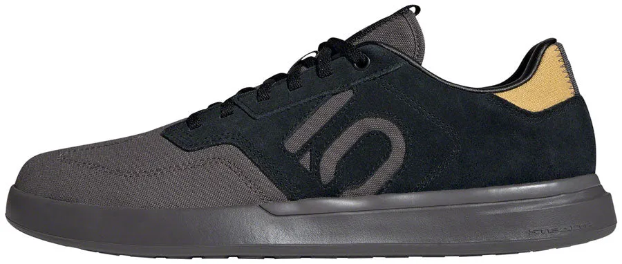Five Ten Sleuth Flat Shoes - Men's, Black/Charcoal/Oat, 8.5