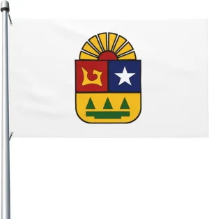 Flag of Quintana Roo Flag 3x5 Ft Durable Polyester Double-Sided Outdoor Decorative Banner Home Patio Flags Yard Welcome Flag