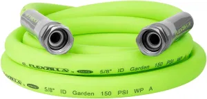 Flexzilla Garden Lead-In Hose, 5/8" x 10', Female to Female Fittings (3/4" - 11 1/2 GHT)