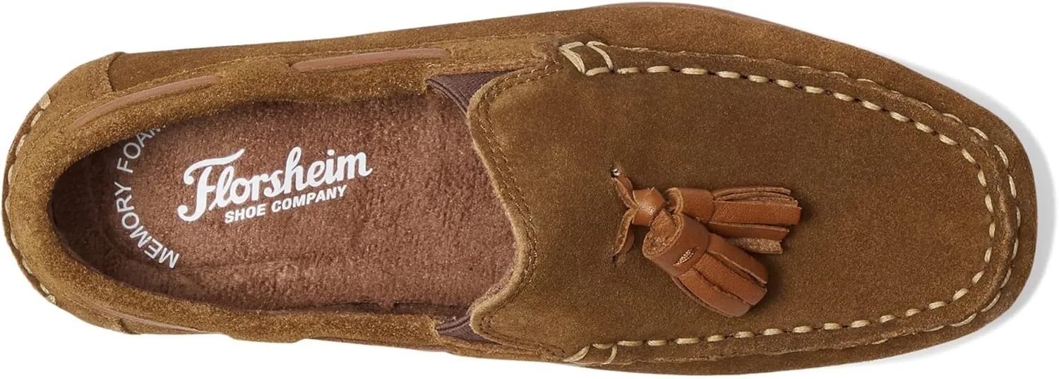 Florsheim Boy's Jasper Jr Moc Toe Drop Tassel (Toddler/Little Big Kid) Loafer