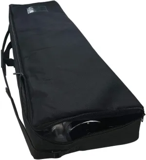 Foldable Duffel Bag Sports Equipment Bag （37"x10"x3"）Retractable Advertising Rack Cloth Bag Waterproof Oversize Black