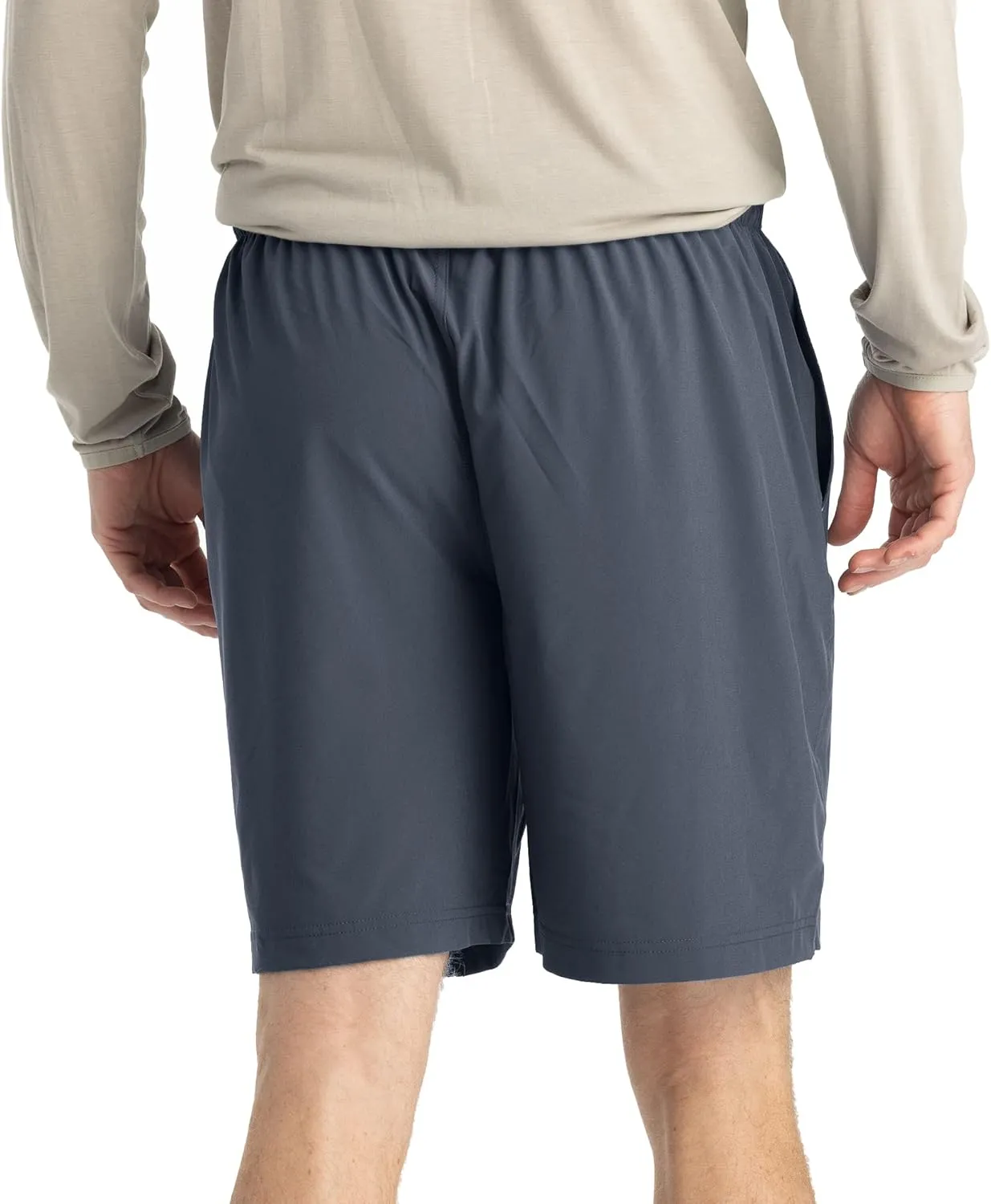 Free Fly Men's Breeze Short - 8" Inseam, Quick-Dry Lightweight Active Shorts for Men, UPF 50  Sun Protection