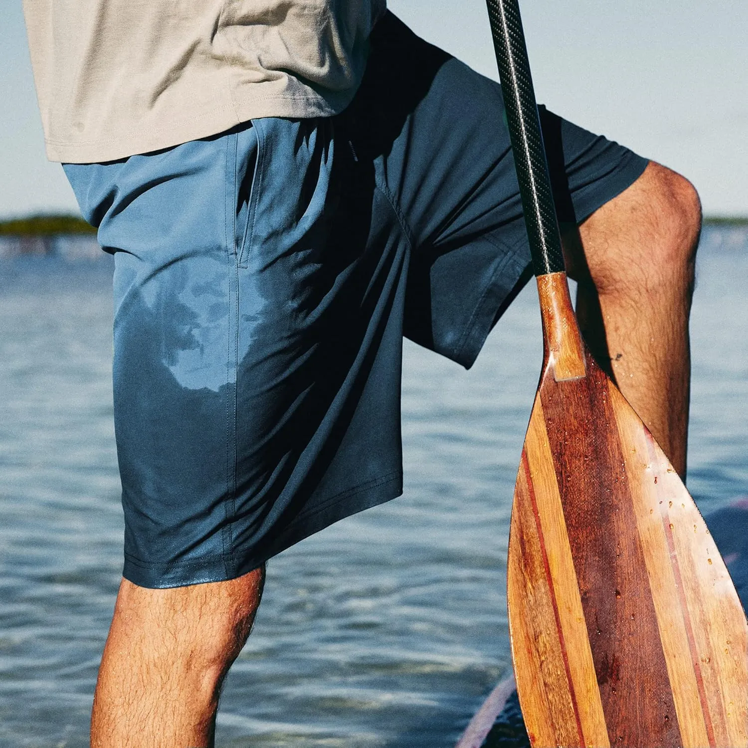 Free Fly Men's Breeze Short - 8" Inseam, Quick-Dry Lightweight Active Shorts for Men, UPF 50  Sun Protection