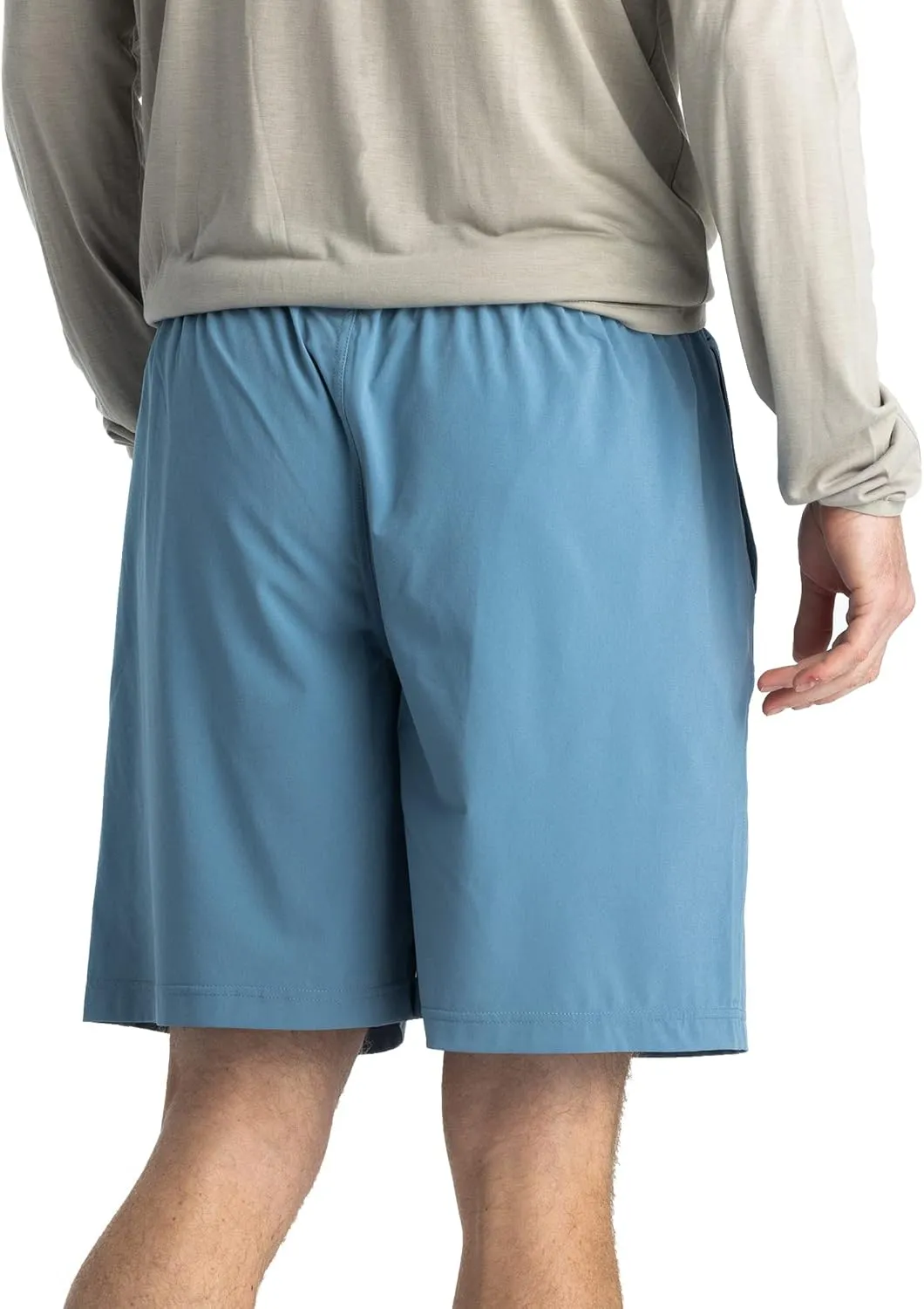 Free Fly Men's Breeze Short - 8" Inseam, Quick-Dry Lightweight Active Shorts for Men, UPF 50  Sun Protection