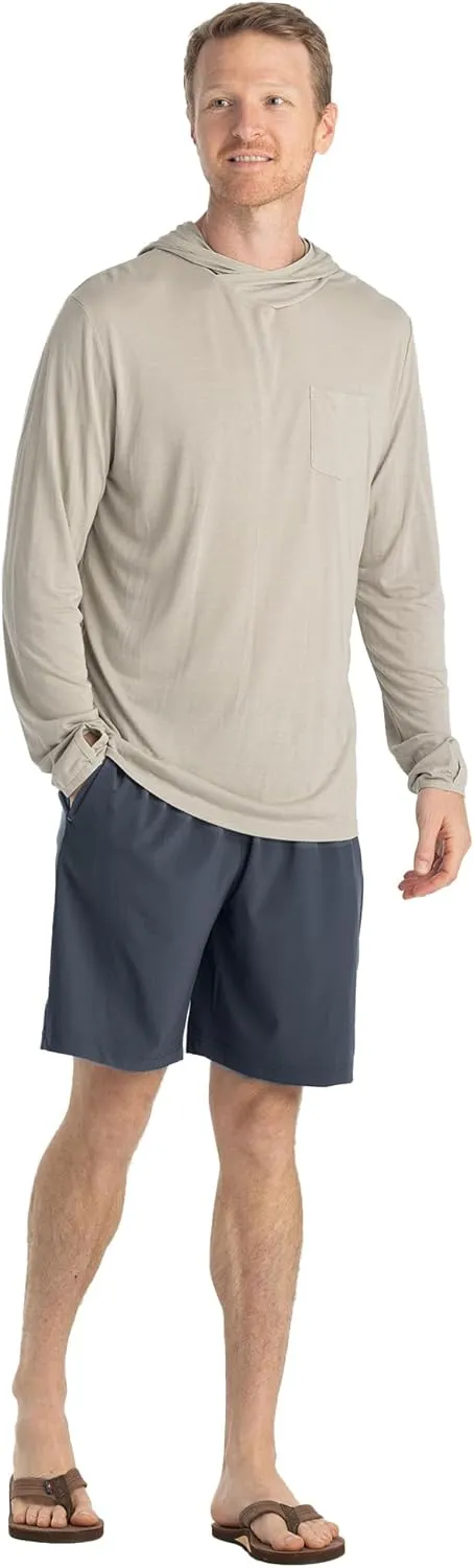 Free Fly Men's Breeze Short - 8" Inseam, Quick-Dry Lightweight Active Shorts for Men, UPF 50  Sun Protection