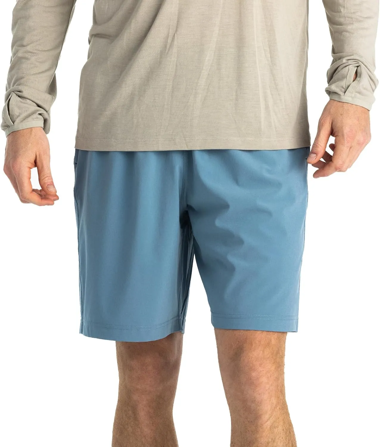 Free Fly Men's Breeze Short - 8" Inseam, Quick-Dry Lightweight Active Shorts for Men, UPF 50  Sun Protection