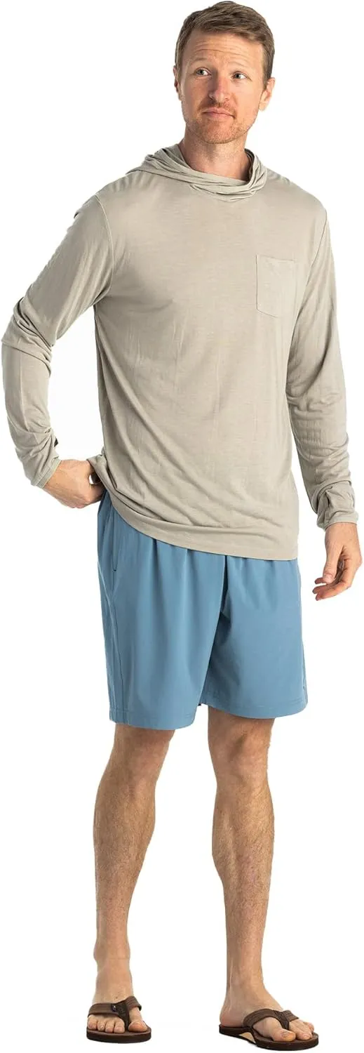 Free Fly Men's Breeze Short - 8" Inseam, Quick-Dry Lightweight Active Shorts for Men, UPF 50  Sun Protection