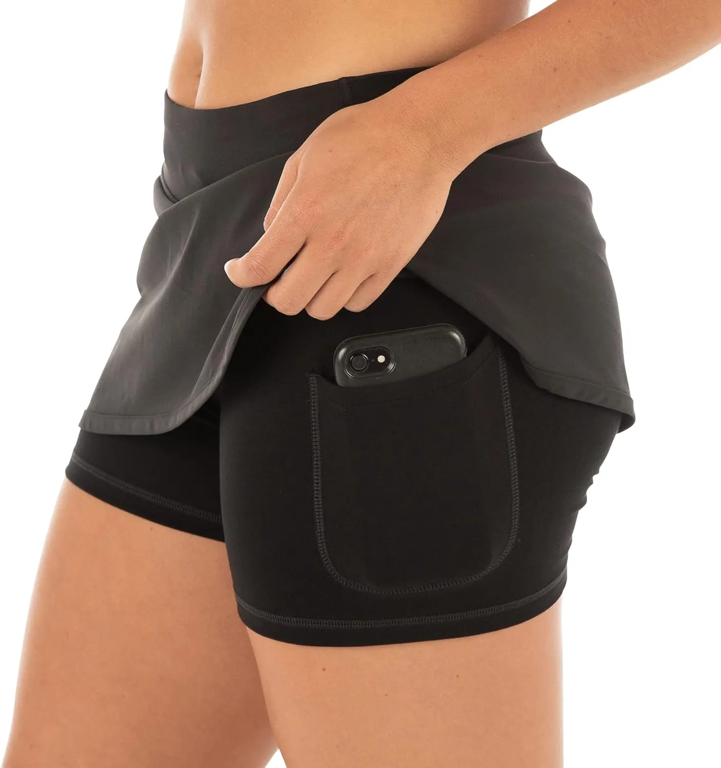 Free Fly Women's Lined Breeze Skort - Lightweight, Breathable Sun Protection UPF 50  Casual Skort with Bamboo Viscose Liner