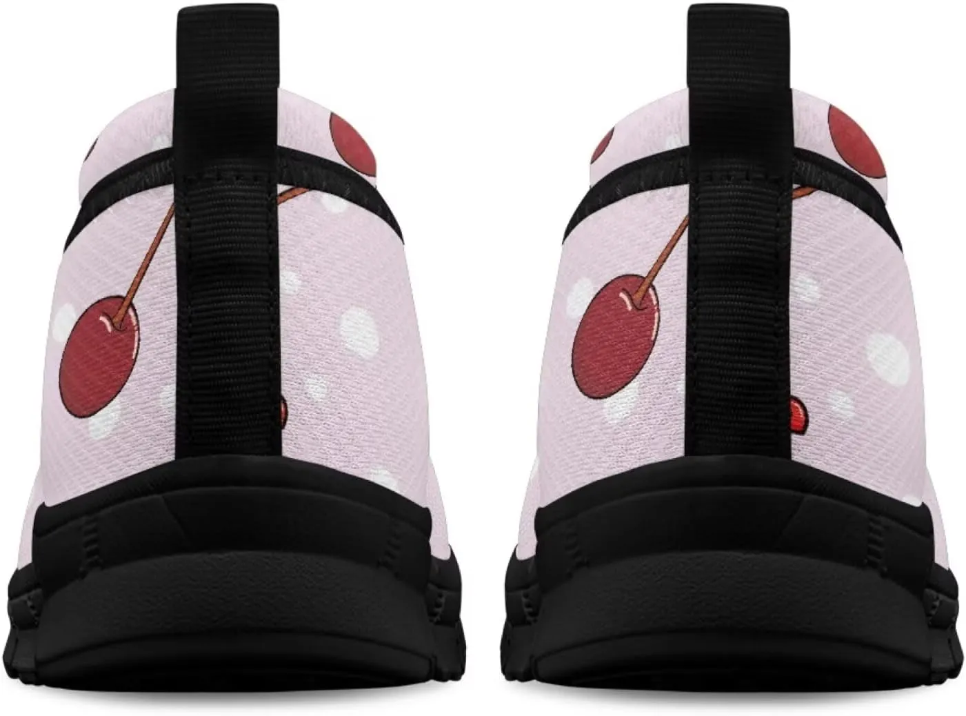 Fruit Print Shoes for Women Slip On Low Cut Loafer Flats Mesh Non Slip Indoor Outdoor Comfortable Shoes for Everyday Wear
