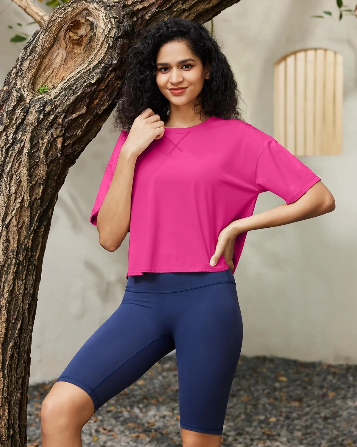 G4Free Lightweight Womens Workout Tops Loose Fit Short Sleeve Summer T Shirts Athletic Gym Tees Basic Yoga Shirts Casual