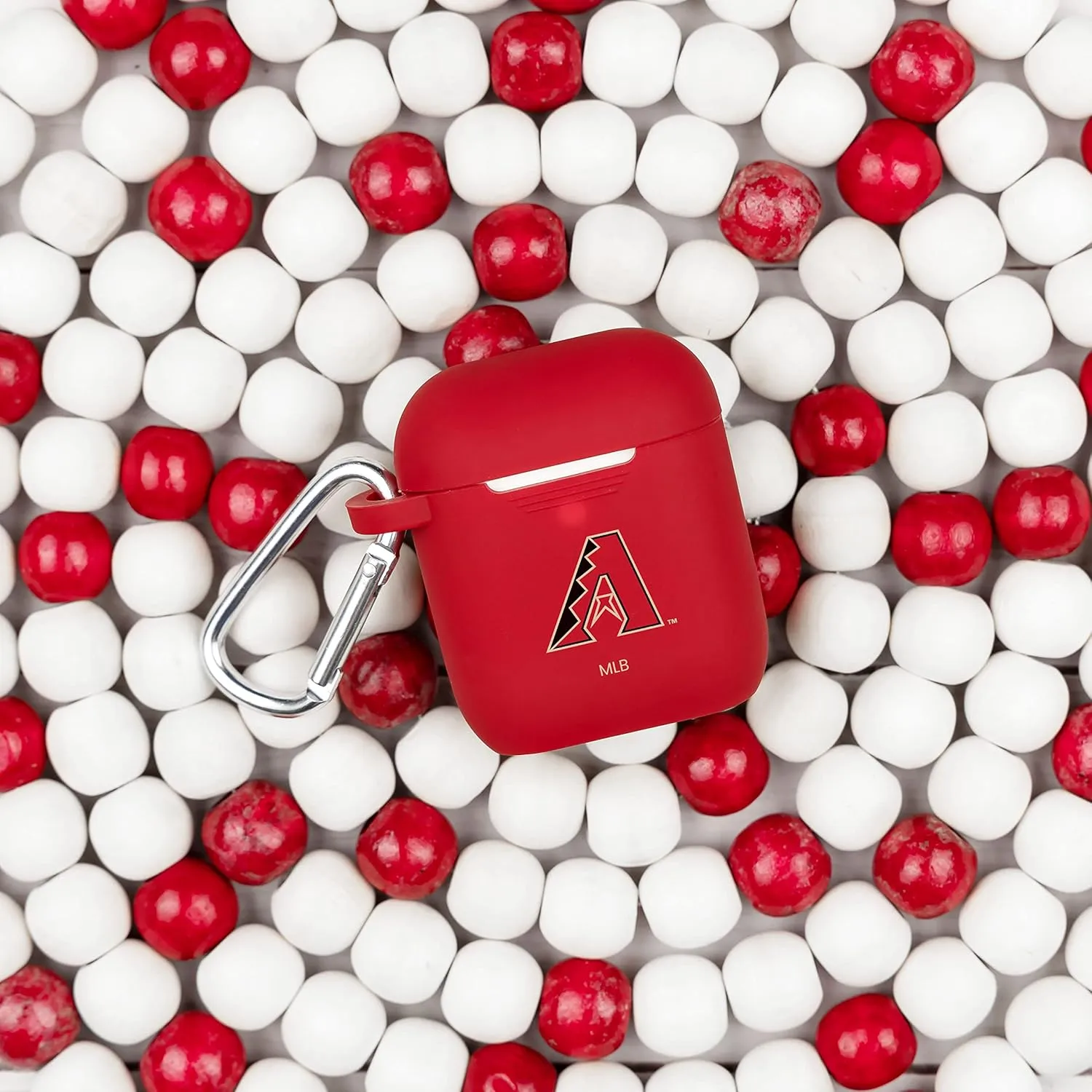 GAME TIME Arizona Diamondbacks Silicone Case Cover Compatible with Apple AirPods Generation 1 & 2