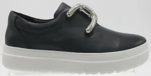 Gelato Bianca Black/Silver Shoe