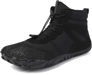 Glacia Barefoot Shoes Women Men, 2025 New Winter Warm Comfortable Non-Slip Barefoot Boots