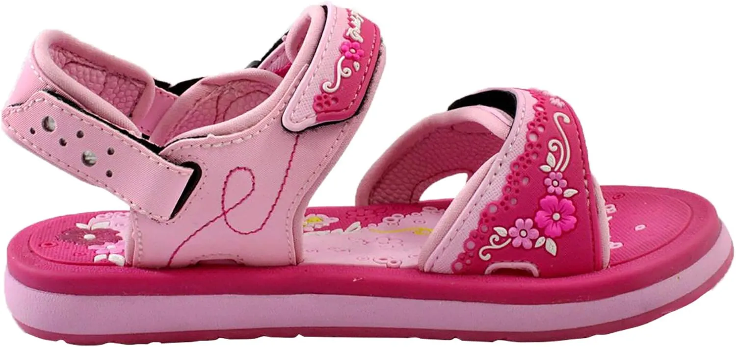Gold Pigeon Shoes KIDS Easy Snap Lock Outdoor/Water Sandals & Slides. Adjustable Straps