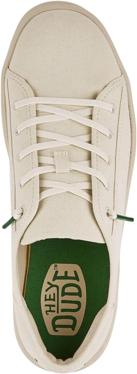 Hey Dude Men's Cody Canvas | Men's Shoes | Men's Slip On Sneakers | Comfortable & Light-Weight