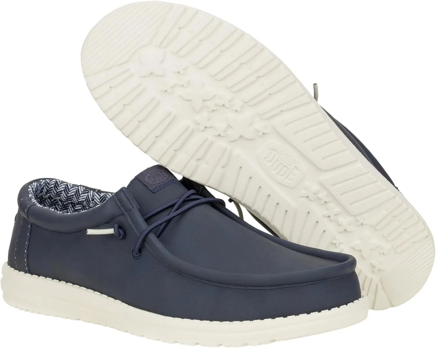 Hey Dude Men's Wally Classic, Men’s Shoes, Men's Slip-on Loafers, Comfortable & Light-Weight