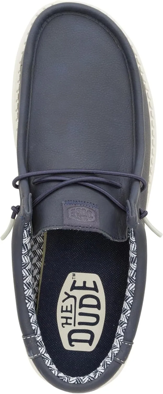 Hey Dude Men's Wally Classic, Men’s Shoes, Men's Slip-on Loafers, Comfortable & Light-Weight