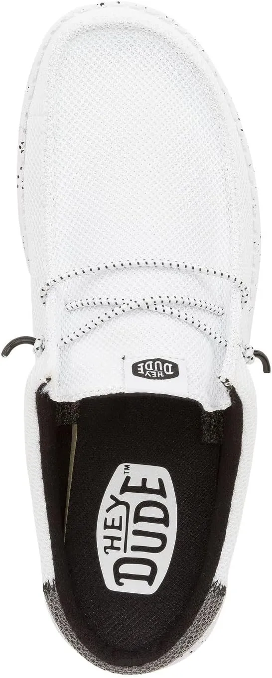 Hey Dude Men's Wally Slip Varsity, Men’s Shoes, Men's Slip-on Loafers, Comfortable & Light-Weight
