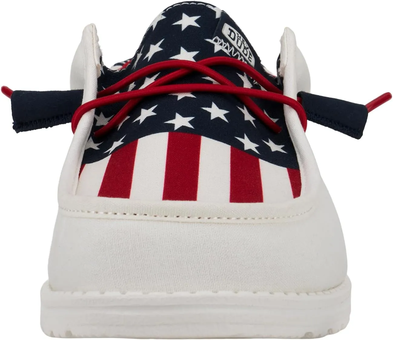 Hey Dude Wally Patriotic, Mens Shoes, Slip-on Loafers, Comfortable & Light-Weight