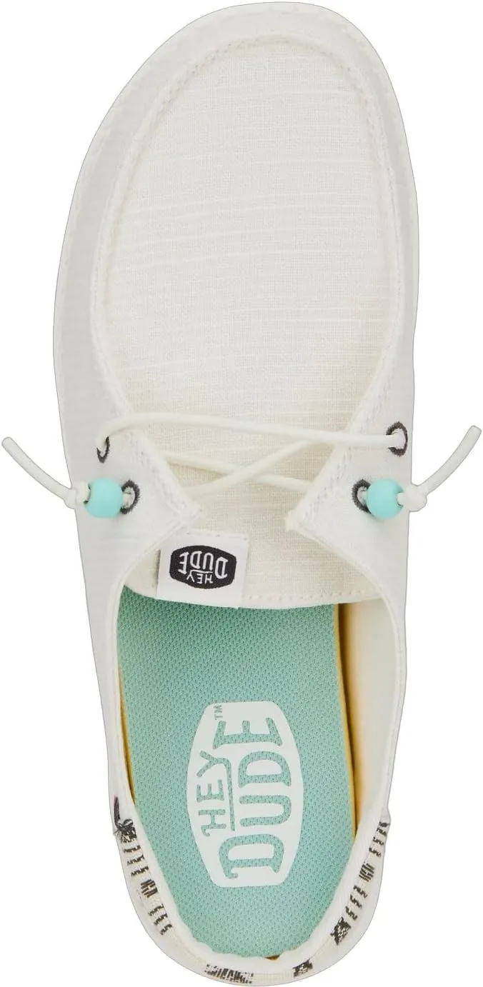Hey Dude Wendy Slip Classic | Women's Shoes | Women's Slip On Loafers | Comfortable & Light-Weight