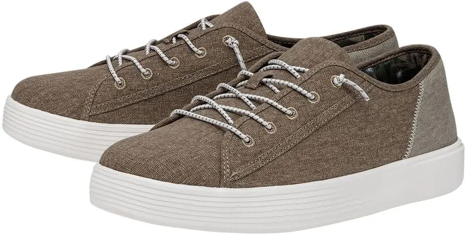 Hey Dude Women's Conway Craft Linen Slip On Sneakers