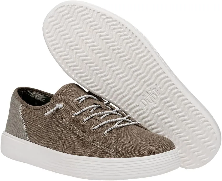 Hey Dude Women's Conway Craft Linen Slip On Sneakers