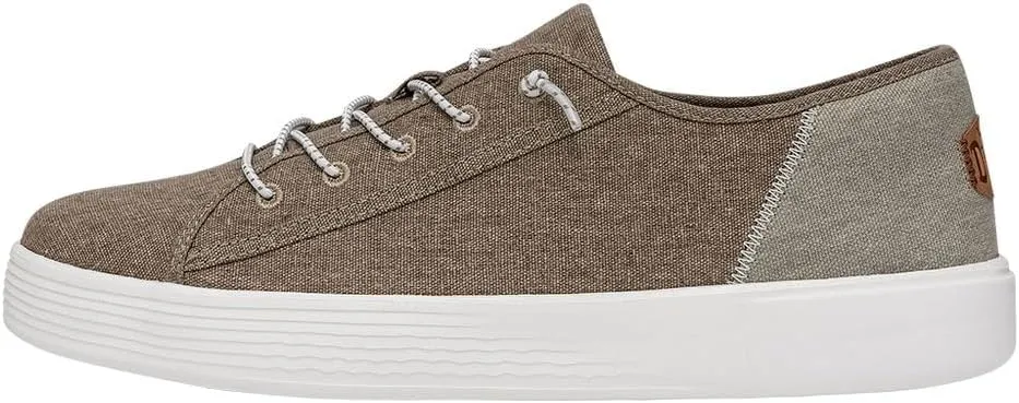 Hey Dude Women's Conway Craft Linen Slip On Sneakers