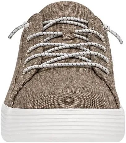Hey Dude Women's Conway Craft Linen Slip On Sneakers