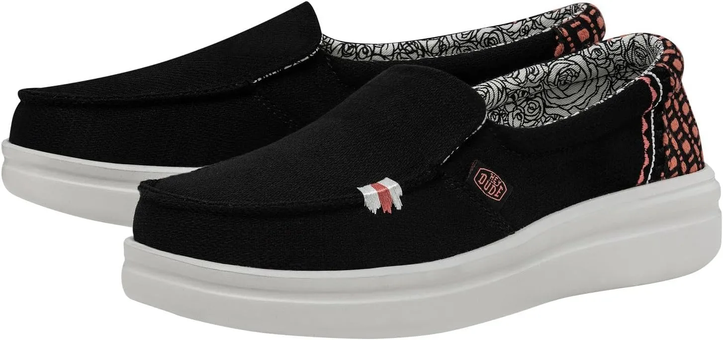 Hey Dude Women's Misty Rise | Women's Shoes | Women's Slip On Shoes | Comfortable & Light-Weight Multi Colors and Sizes