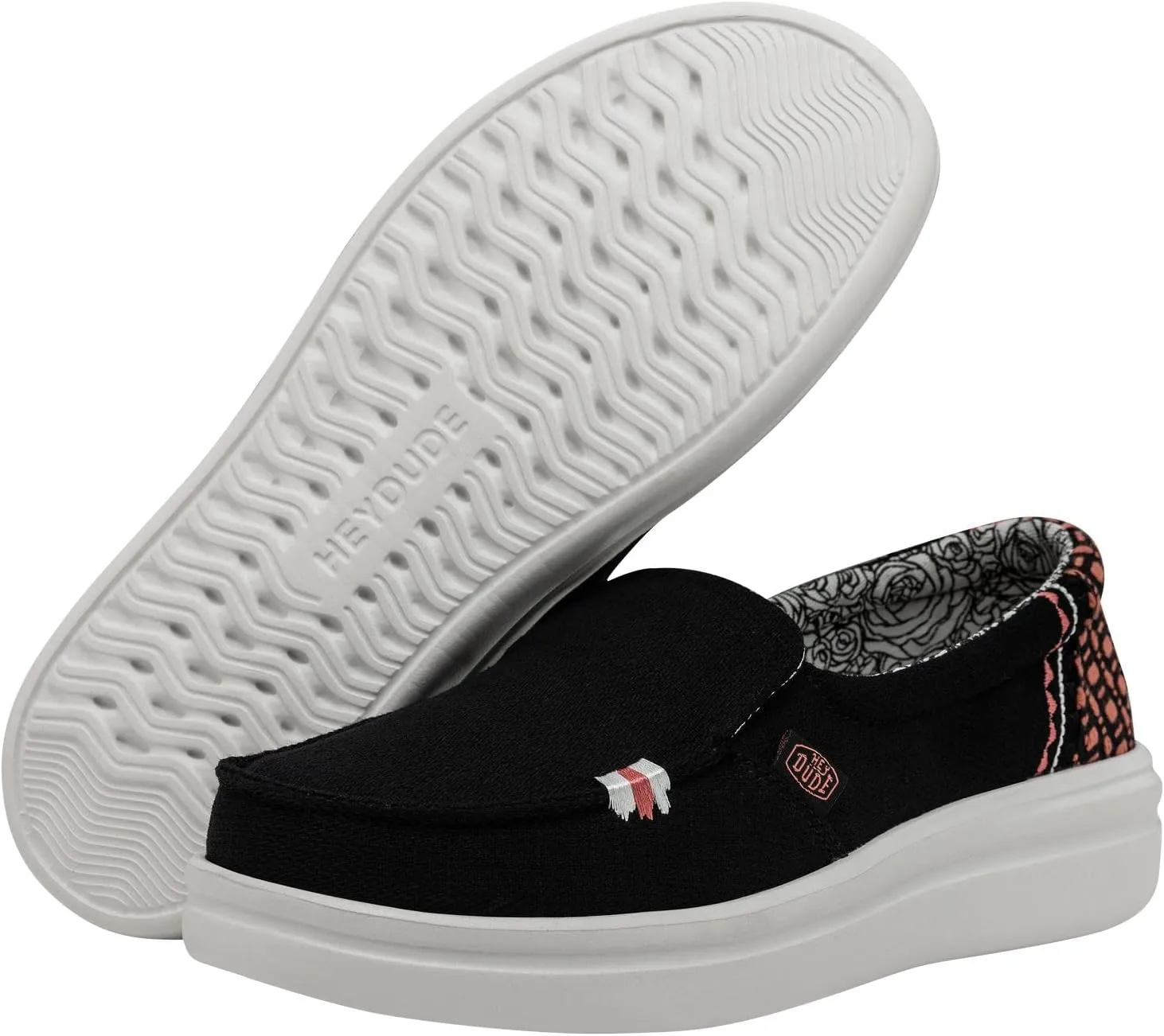 Hey Dude Women's Misty Rise | Women's Shoes | Women's Slip On Shoes | Comfortable & Light-Weight Multi Colors and Sizes