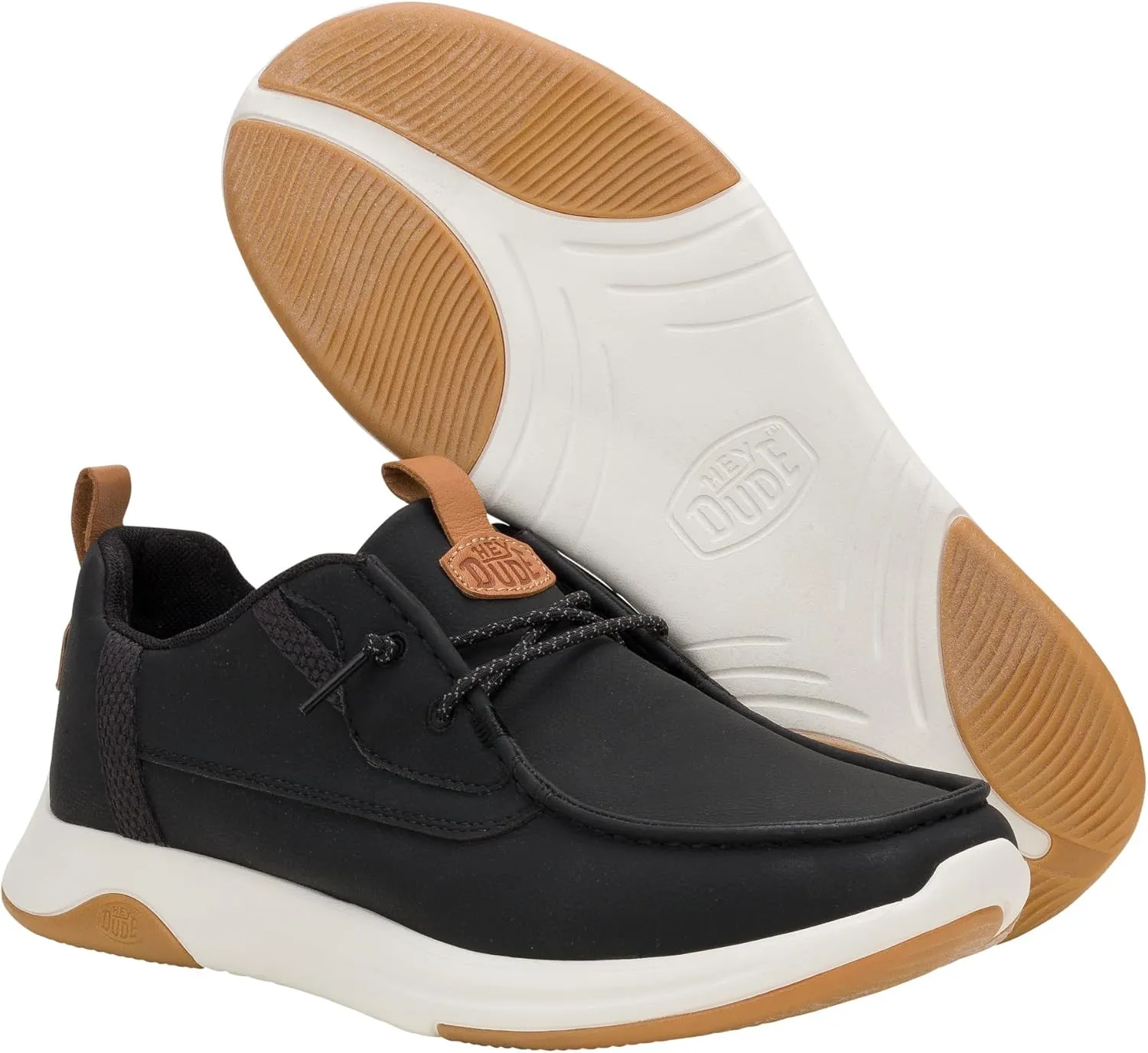 HEYDUDE Wally Drift Classic, Men’s Shoes, Men's Slip-on Loafers, Comfortable & Light-Weight