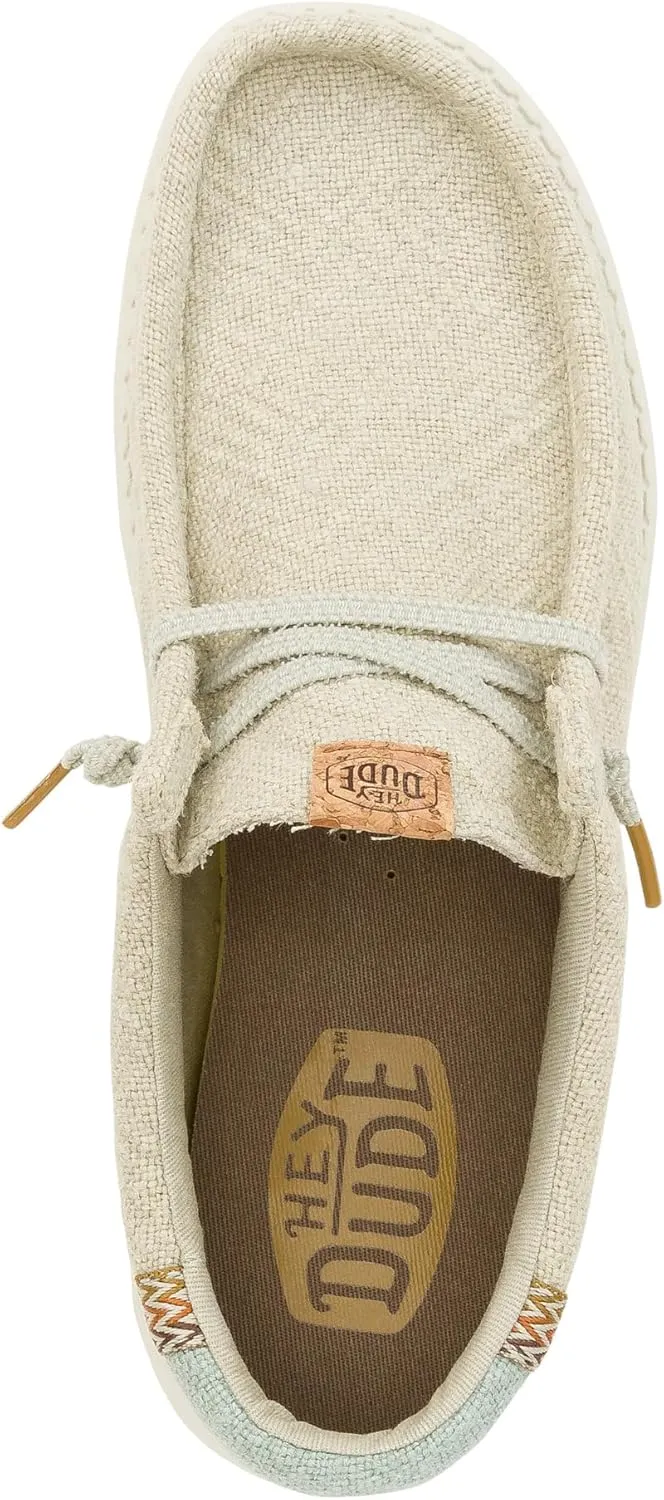 HEYDUDE Wally Jute, Men’s Shoes, Men's Slip-on Loafers, Comfortable & Light-Weight
