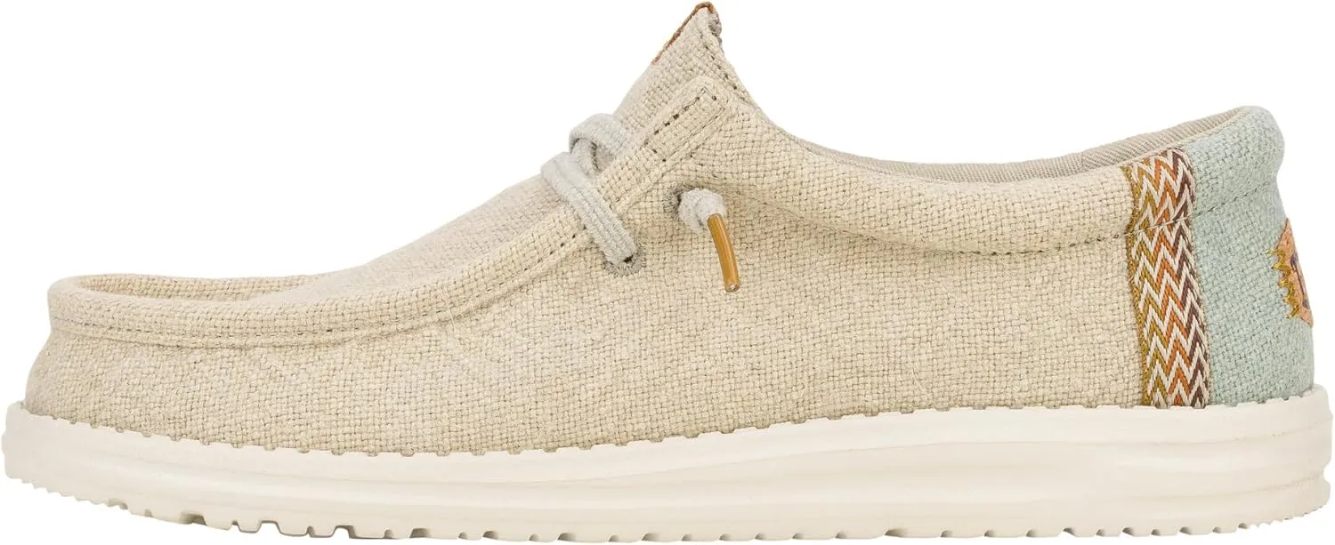 HEYDUDE Wally Jute, Men’s Shoes, Men's Slip-on Loafers, Comfortable & Light-Weight