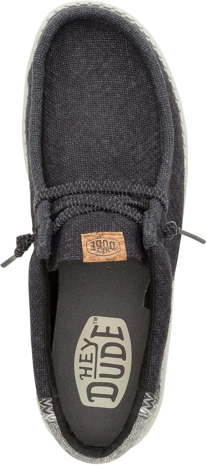 HEYDUDE Wally Jute, Men’s Shoes, Men's Slip-on Loafers, Comfortable & Light-Weight