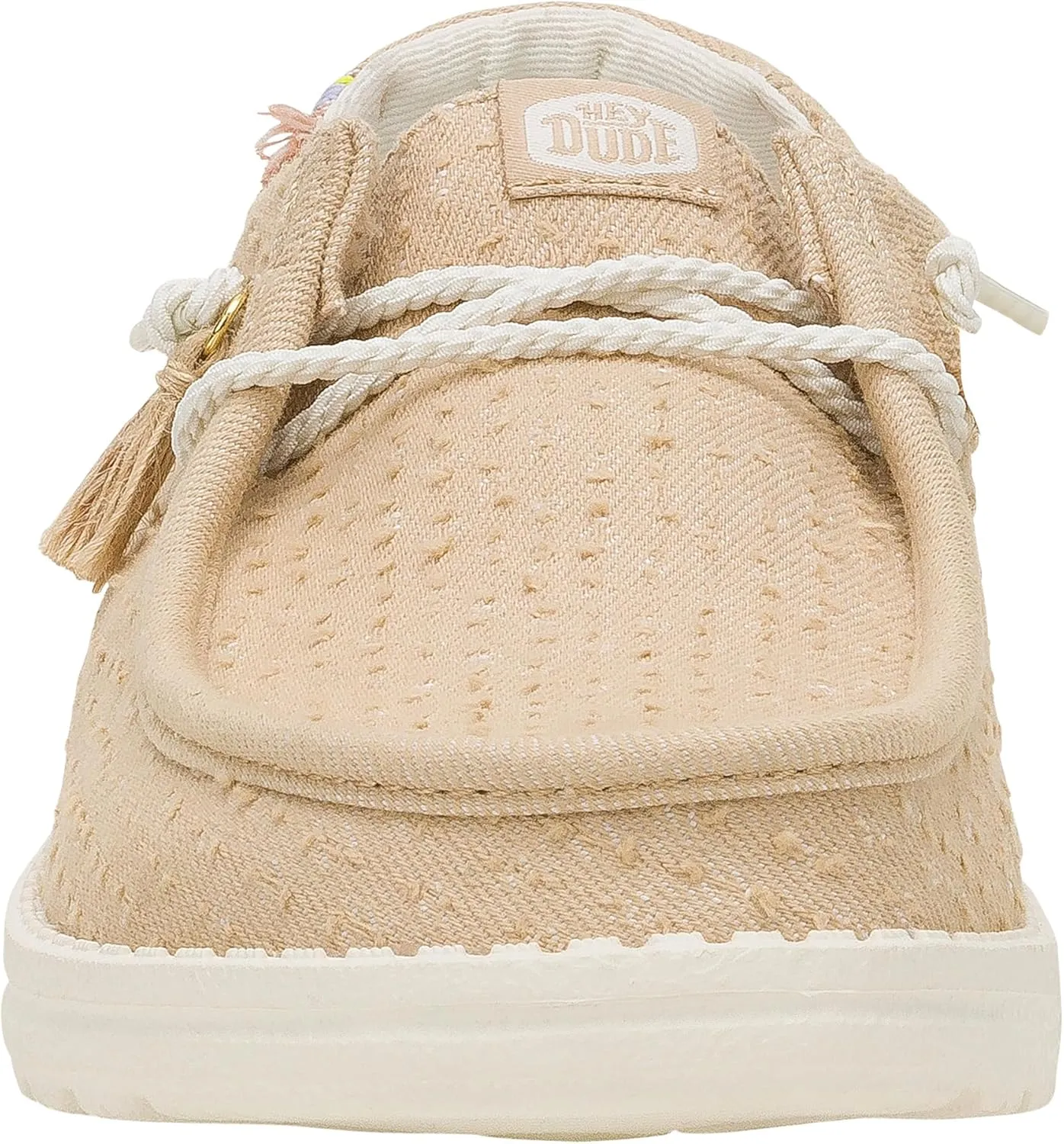 HEYDUDE Wendy Perf Canvas, Women’s Shoes, Women’s Slip-on Loafers, Comfortable & Light-Weight
