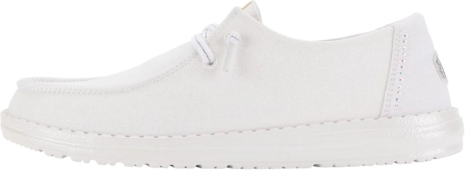 HEYDUDE Wendy Stardust, Women's Shoes, Slip-on Loafers, Comfortable & Light-Weight