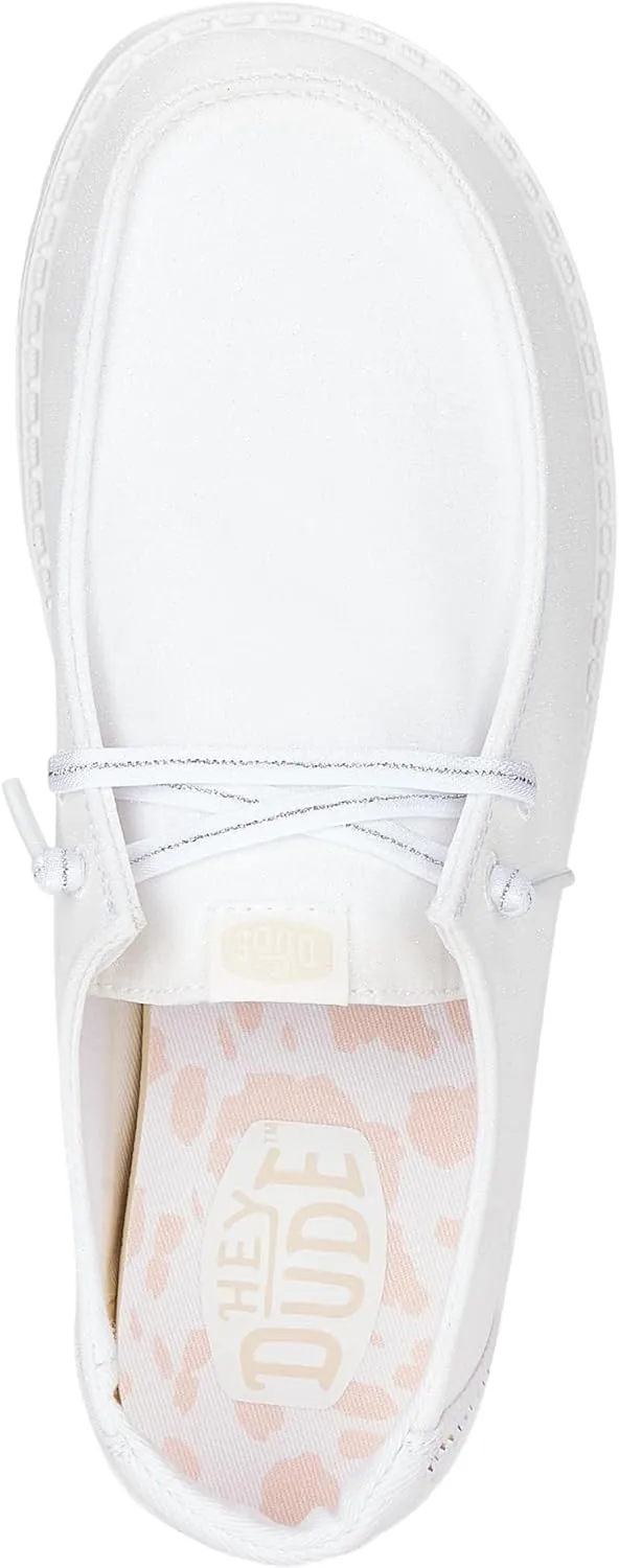 HEYDUDE Wendy Stardust, Women's Shoes, Slip-on Loafers, Comfortable & Light-Weight