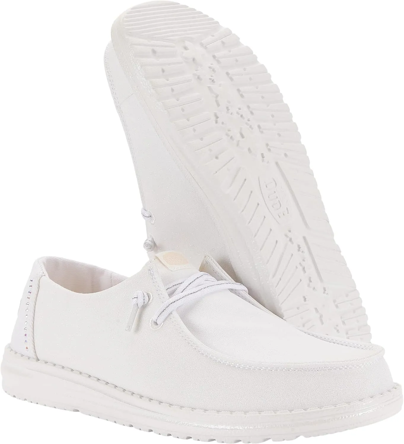 HEYDUDE Wendy Stardust, Women's Shoes, Slip-on Loafers, Comfortable & Light-Weight