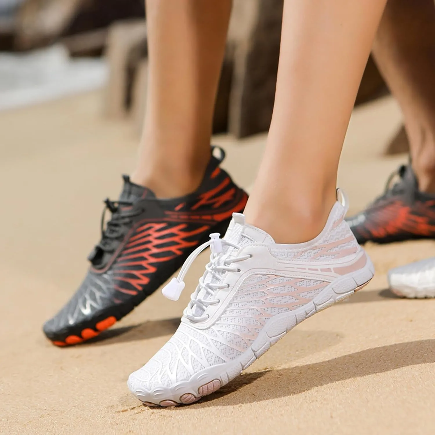 Hike Barefoot Shoes, Winter Summer Wide Toe Barefoot Shoes Footwear for Women Men