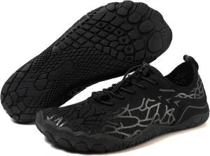 Hike Barefoot Shoes Women Men, Pro Barefoot Footwear Wide Toe Box Healthy & Non-Slip Barefoot Hike Shoes Waterproof Aqua Swim Surf Hiking Shoes Unisex