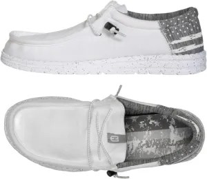 Howitzer Men's Slip-On Shoes We The People Patriot Sneakers with Camo Print Footwear