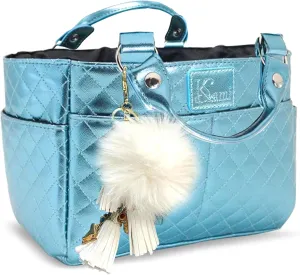 Ice Skate Bag Tote | Skate Bag Organizer with Multi-purpose Pockets | Ideal for Water Bottle, Gloves & Accessories