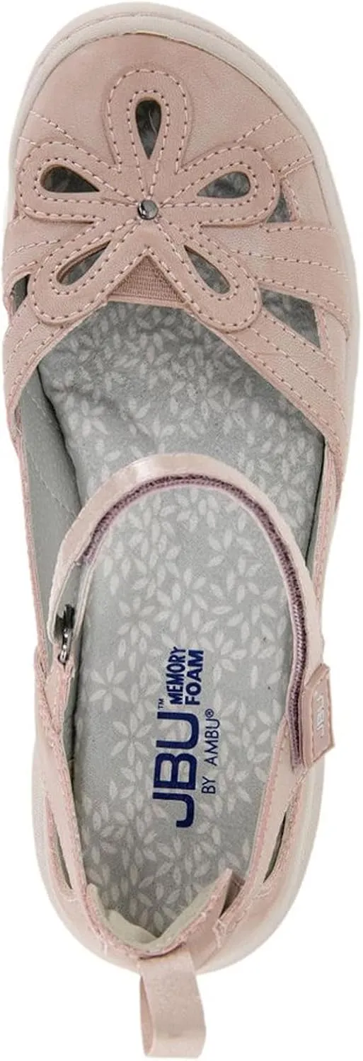 JBU Magnolia Women’s Comfort Casual Classic Mary Jane Flats Fashion Shoes