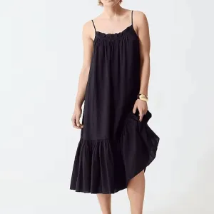 J.Crew - Ruffle Beach Dress In Airy Gauze