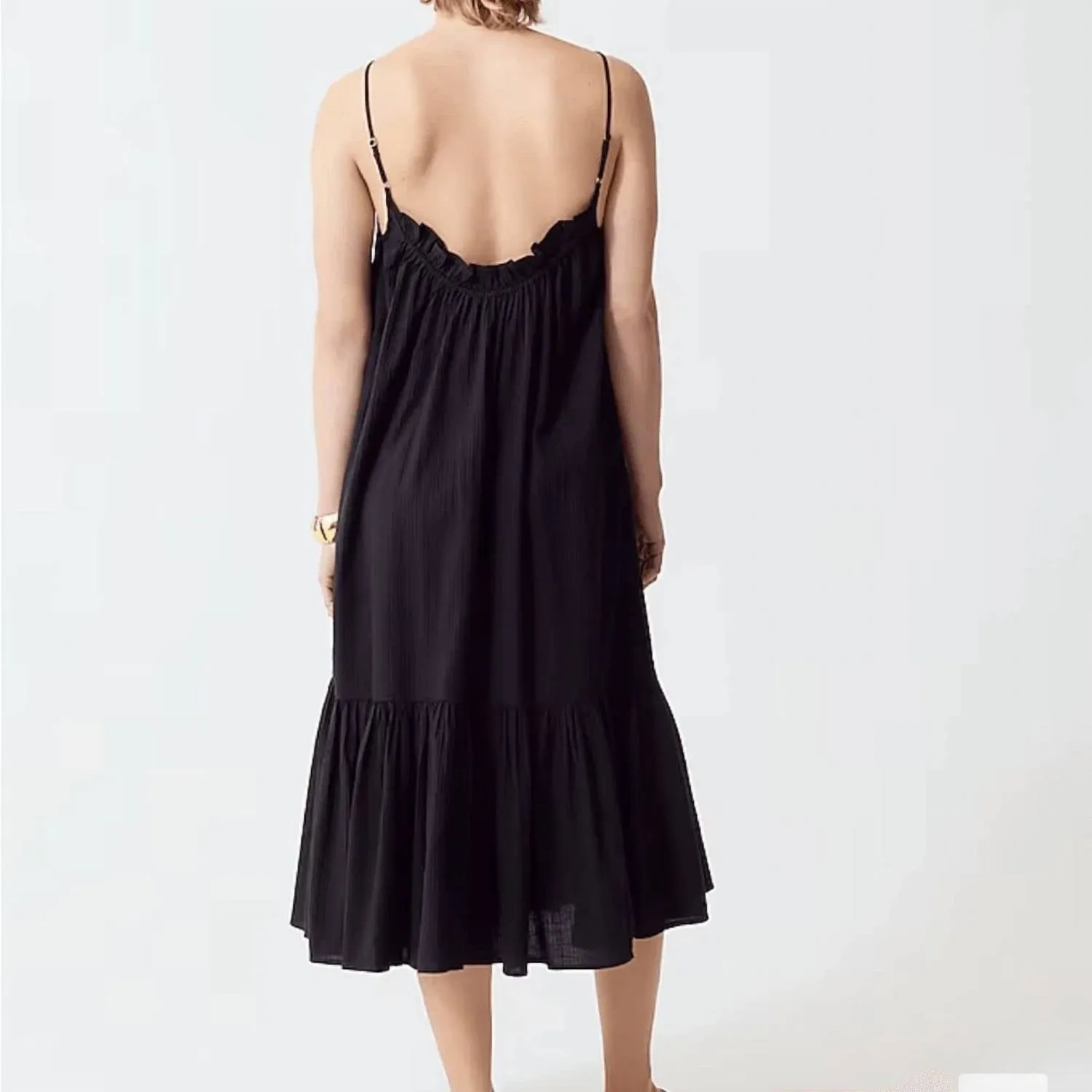J.Crew - Ruffle Beach Dress In Airy Gauze