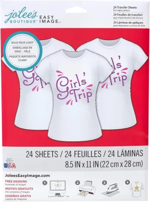 Jolee's Boutique Iron On Transfer, Light