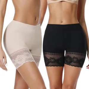 JOYSHAPER Boyshorts Panties for Women Anti Chafing Underwear Slip Shorts for Women Under Dress