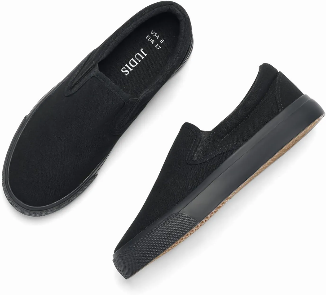 JUDIS Women’s Slip on Canvas Shoes Classic Sneakers Loafers Shoes Casual Fashion Shoes